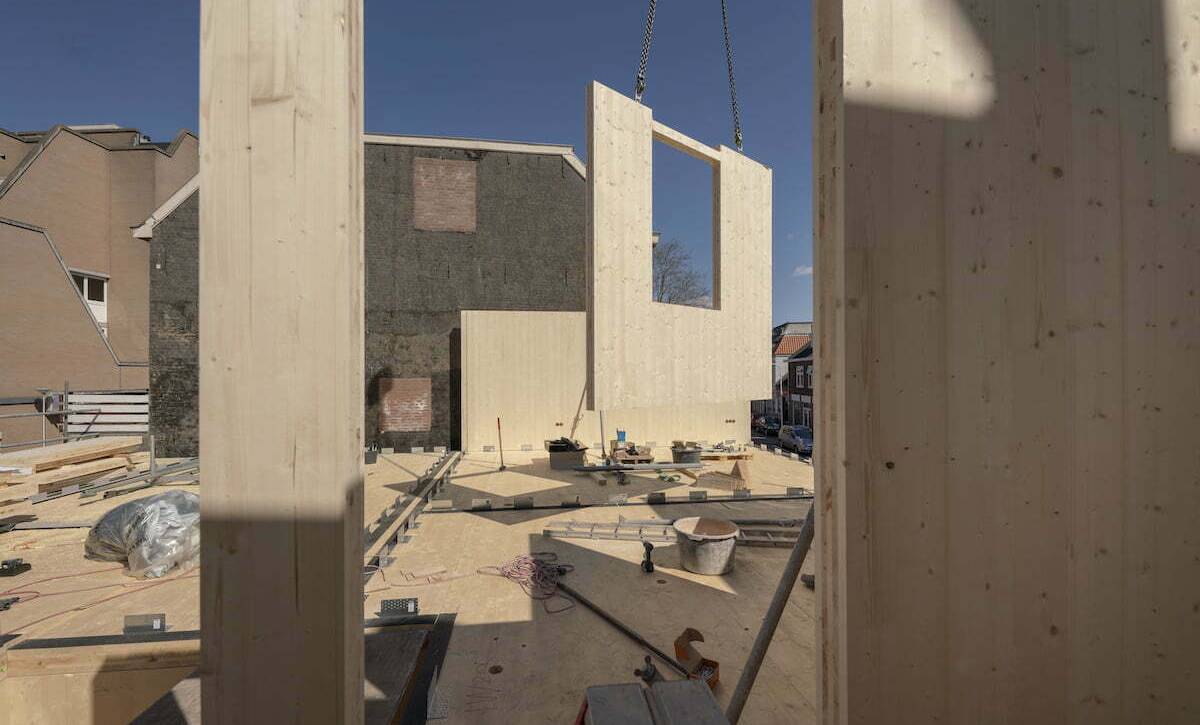 Zwolle, Netherlands - Three-story building / CLT structure