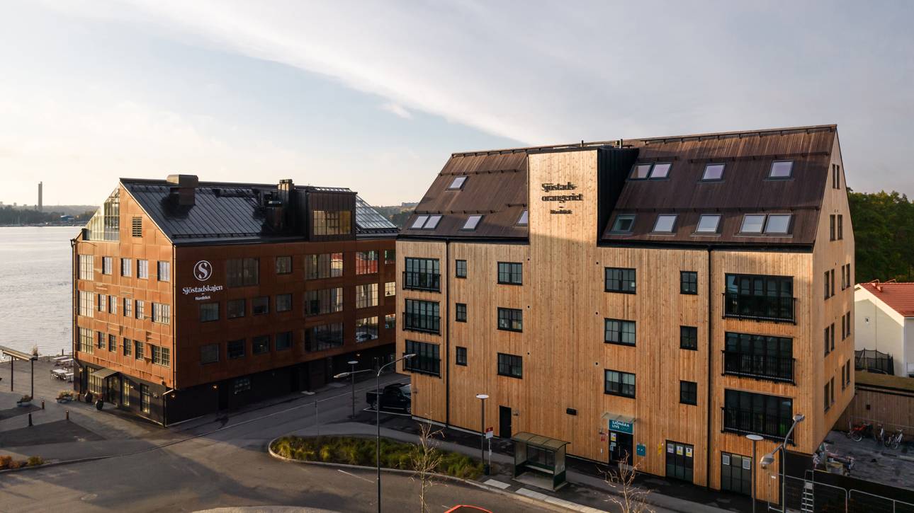 Sjöstadsorangeriet - CLT residential buildings